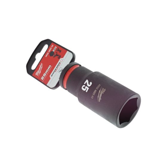 25mm 1/2" Hex Deep Socket Shockwave - 4932480343