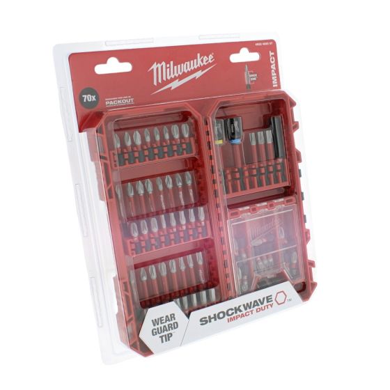 Milwaukee ShockWave Impact Duty XL Bit Set (70 Piece) - OEM No. 4932492007