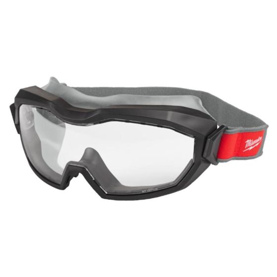 Milwaukee High-Profile Goggle Non-Vented Clear - 1 Piece