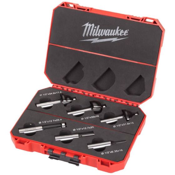 Router Bit Set 12.7mm (6 Piece) - OEM No. 4932493579