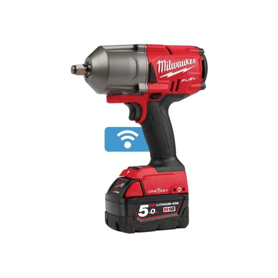 M18 ONEFHIWF12-502X FUEL ONE-KEY 1/2in Impact Wrench 18V 2 x 5.0Ah Li-ion