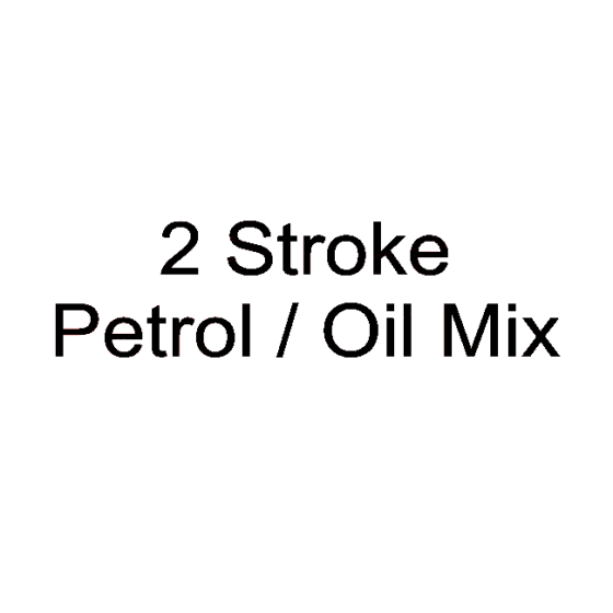 Self Adhesive Label - 2 Stroke Petrol Oil Mix (Pack of 50)