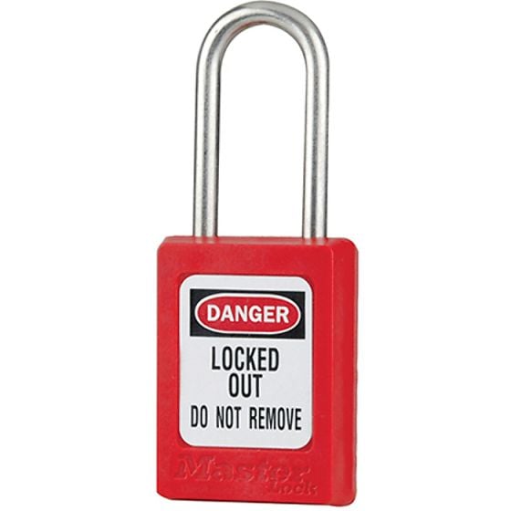 Lockout non-conductive padlock