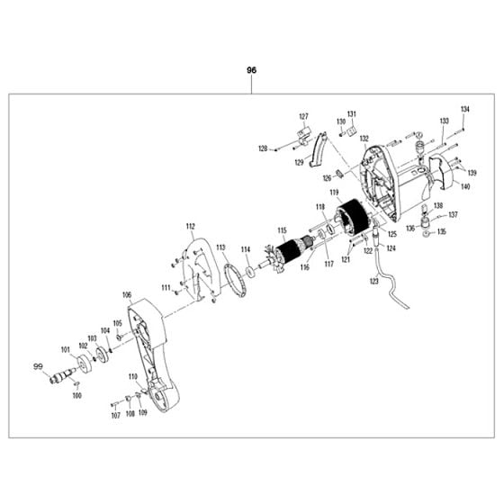 Stand Assembly for Makita MLS100 Mitre Saw