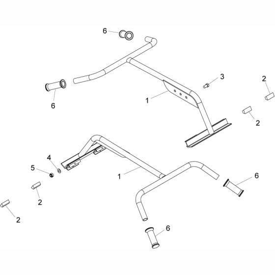 Main Assembly for Altrad Belle Block Clip Lifter 200