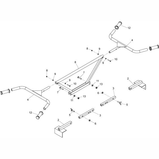 Main Assembly for Altrad Belle Block Clip Lifter 800