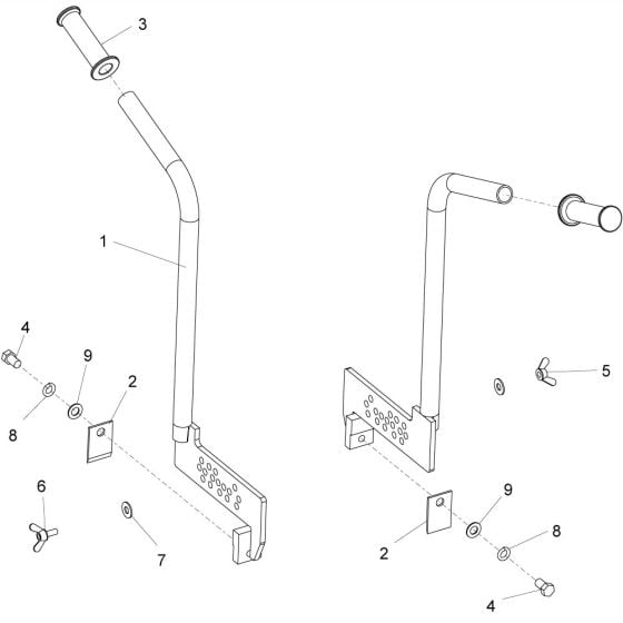 Main Assembly for Altrad Belle Block Lifter (from June 2010)