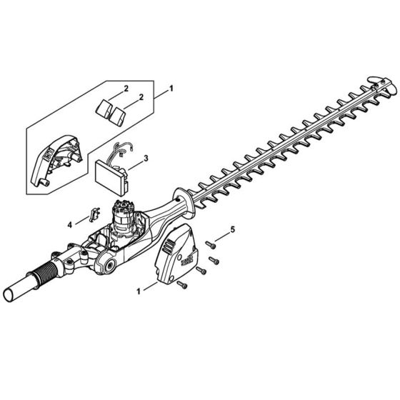 Motor Housing for Stihl HLA 65