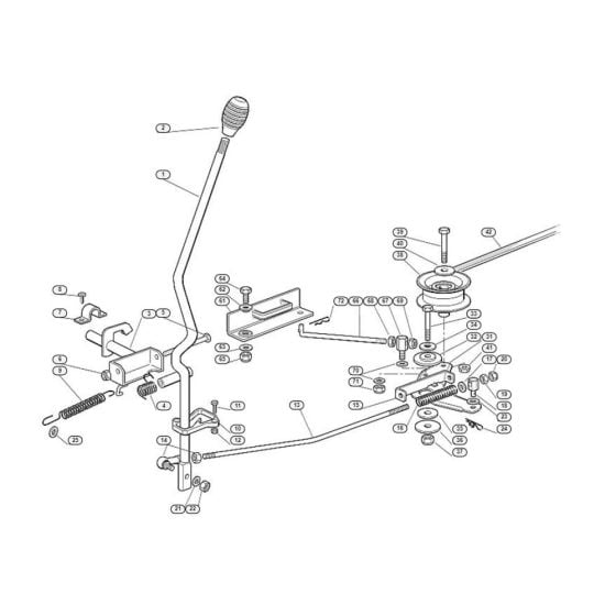 PTO Mowing Deck  for Stihl/ Viking MR 385 Ride on Mowers