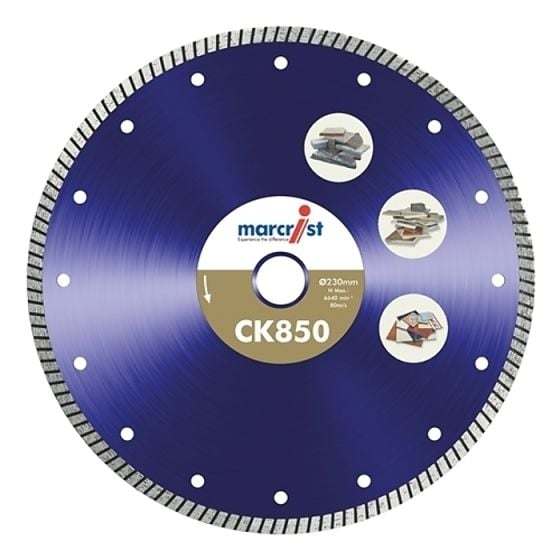 CK850 Tile Cutting Blades Natural Diamond - Fast Cut