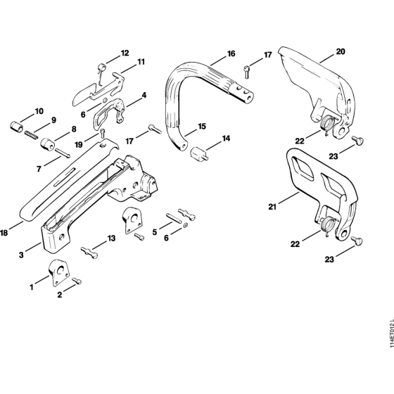 Handle Assembly for Stihl 020 Gasoline Chainsaws