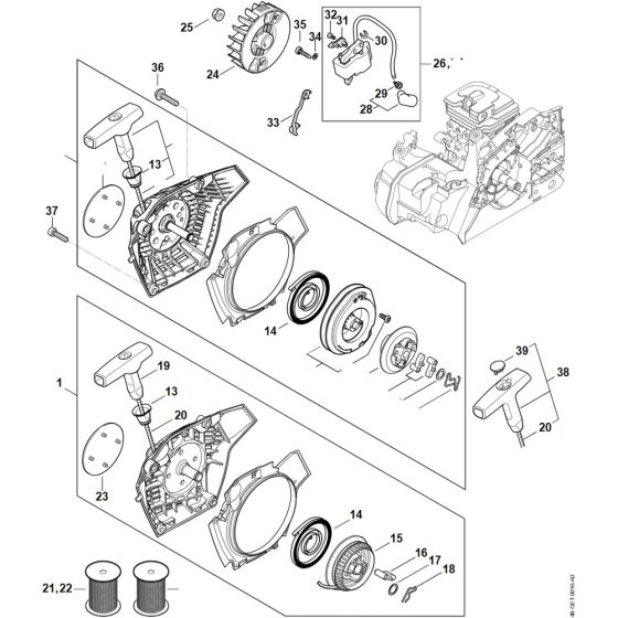 Stihl MS 172 Starter & Ignition