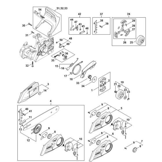 Clutch Assembly for Stihl MS182
