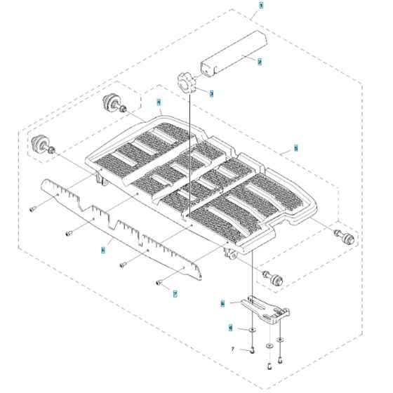 Cart Assembly for Husqvarna MS 360