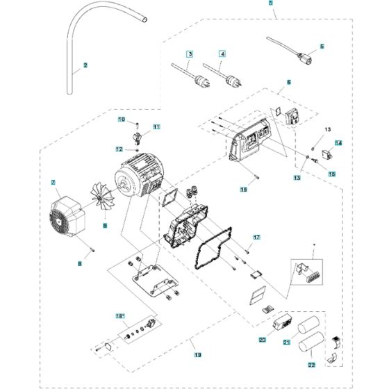 Motor Assembly for MS 360