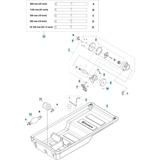 Water Tank Assembly for MS 360 G