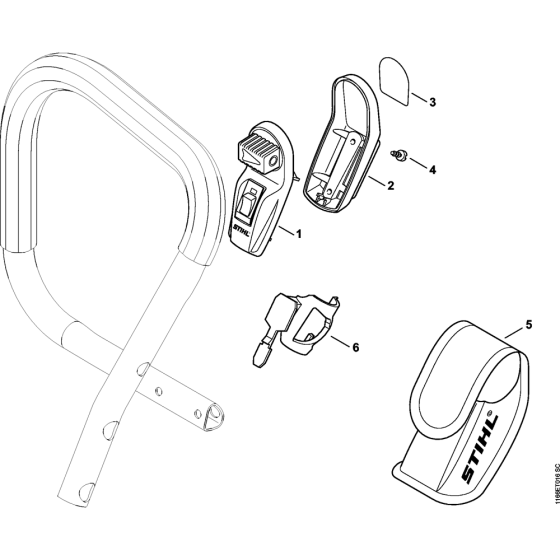 2-in-1 laser Assembly for Stihl MS651 Chainsaws