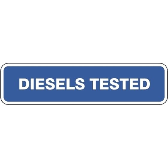 Diesels Tested 3mm Foamex