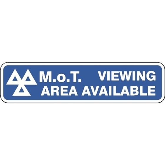 Mot Viewing Avail 3mm Foamex