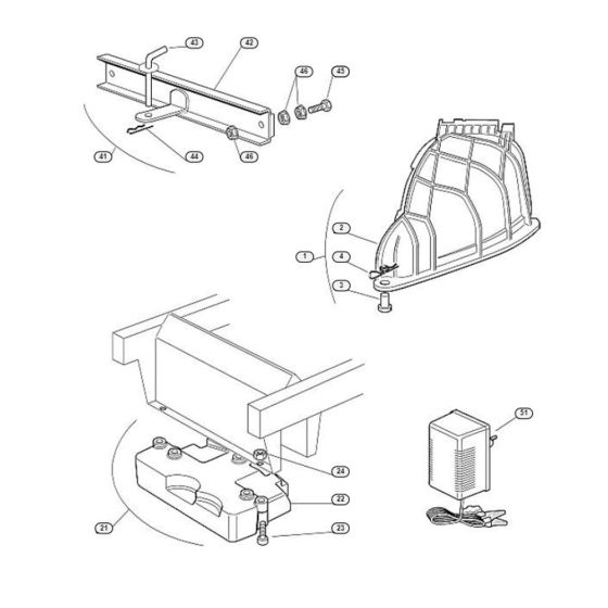 Accessories  for Stihl/ Viking MT 545 L Ride on Mowers