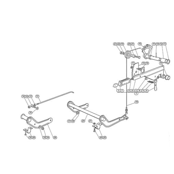 Height Adjustment  for Stihl/ Viking MT 580 Ride on Mowers