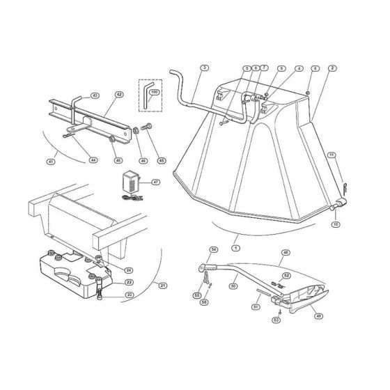 Accessories  for Stihl/ Viking MT 585 Ride on Mowers