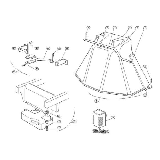 Accessories  for Stihl/ Viking MT 740 Ride on Mowers