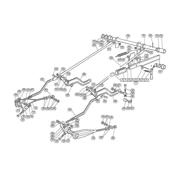 Height Adjustment  for Stihl/ Viking MT 740 Ride on Mowers