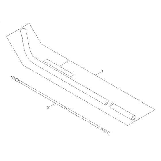 Main Pipe for Shindaiwa MTA-LE/S