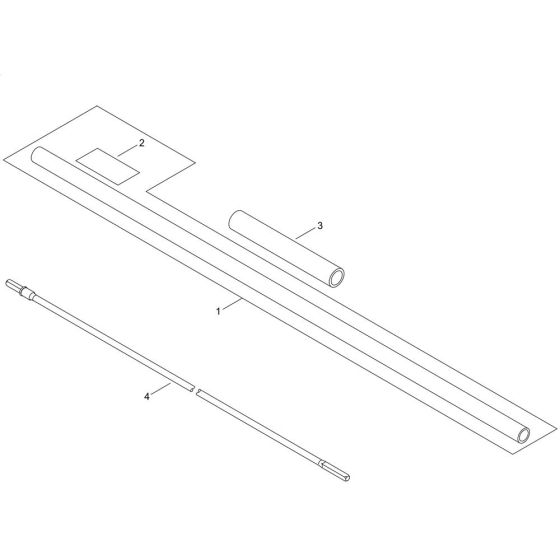 Main Pipe for Shindaiwa