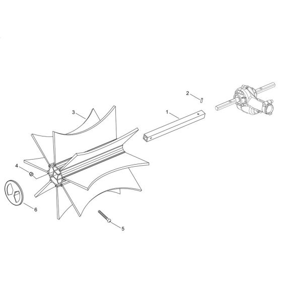 Brush for ECHO MTA-PS
