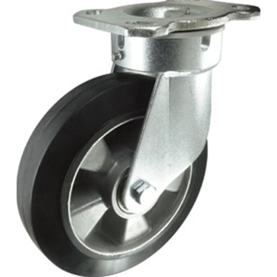 Rubber Tyre Swivel Castor