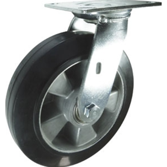 Rubber Tyre Swivel Castor