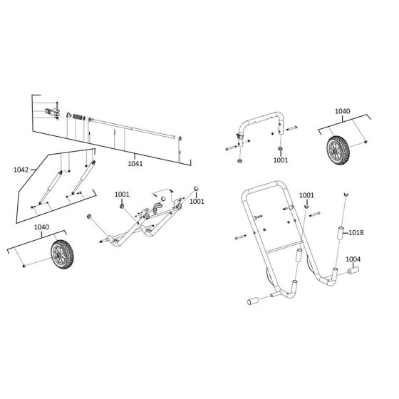 Milwaukee MXFPTR2 Assembly