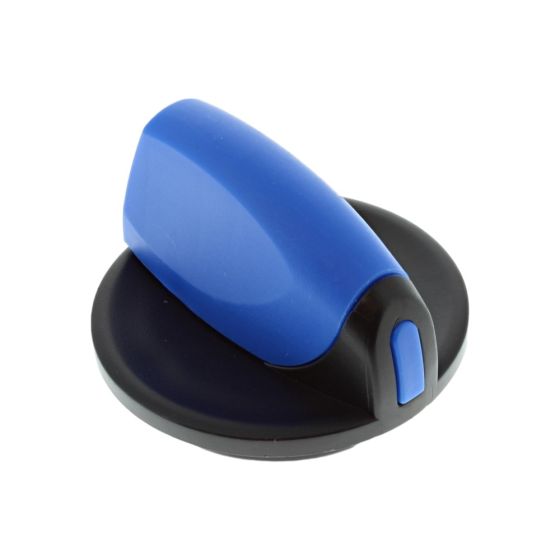 Rotary Knob 6x5 Alto Blue for Nilfisk MC 3C, MC 4M Pressure Washers - OEM No. 909100204