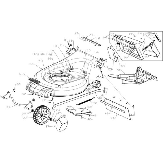 Deck Assembly for Morrison Mower