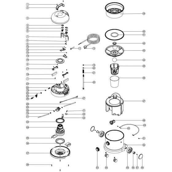 Numatic CT370 Assembly