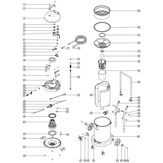 Numatic CT470 Assembly