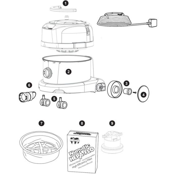 Numatic PPR170 Assembly