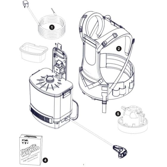 Numatic RSAV130 Assembly