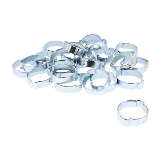PCL Jubilee O Clips Size 23-27mm Clamping Range - Pack of 25