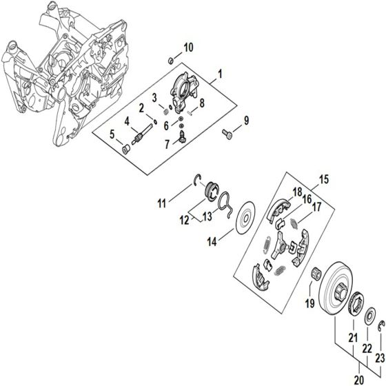 Oil Pump for Stihl MS 500i