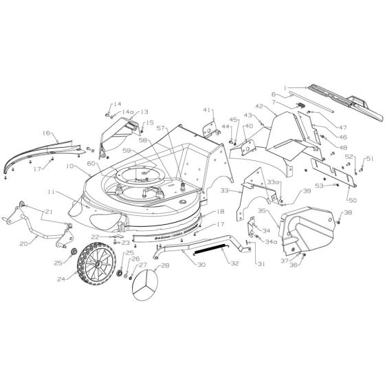 Deck Assembly for Morrison 54RS