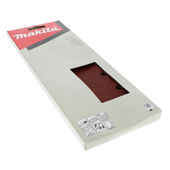 Abrasive Paper 1/3 P'ched 120g - Makita OEM No. P-36011