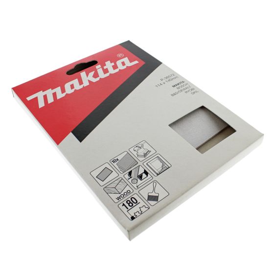 Makita Abrasive White Paper 1/4 180g (10 Pack) - OEM No. P-36572