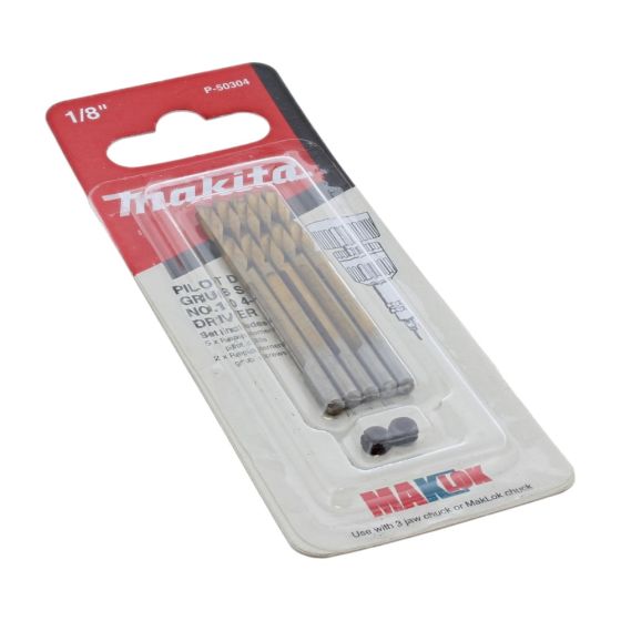 Makita Pilot Drill and Grub Screws No. 10 - OEM No. P-50304