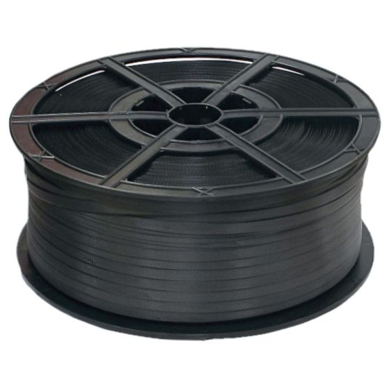 12mm Poly Parcel Strapping/Banding (183kg) Black