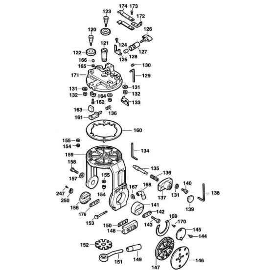 Yoke Assembly for DeWalt P3312