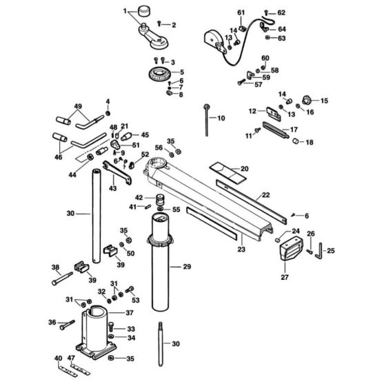 Main Assembly for DeWalt P3312