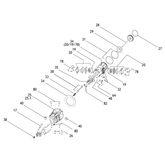 Sleeve Assembly for Paslode Spit Pulsa 800P+ Nail Gun